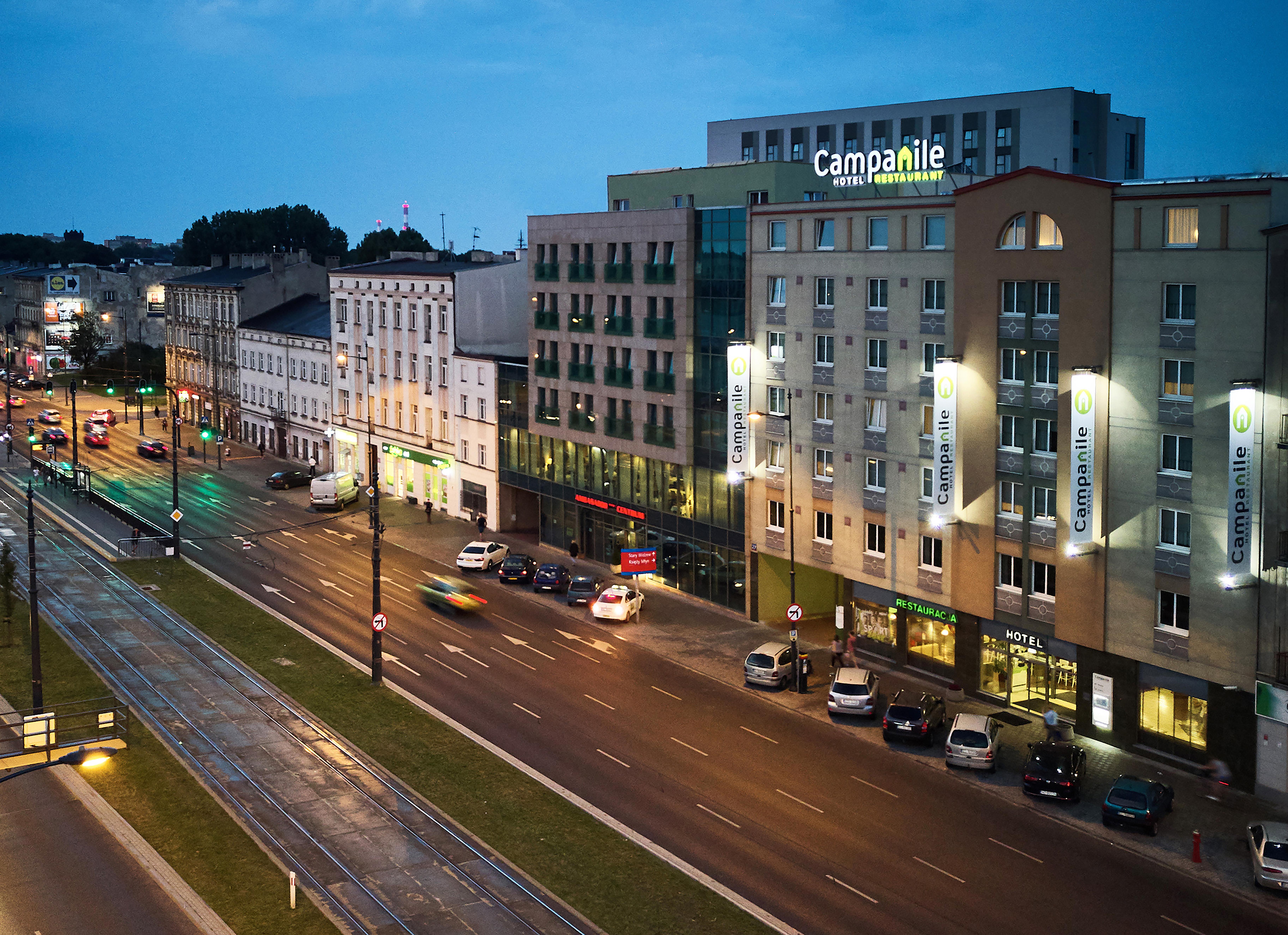 Campanile Lodz Hotell Eksteriør bilde